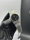 Tissot Bracelet Automatic 40mm Stainless Steel Silver Bracelet Black Textured Dial – men’s watch
