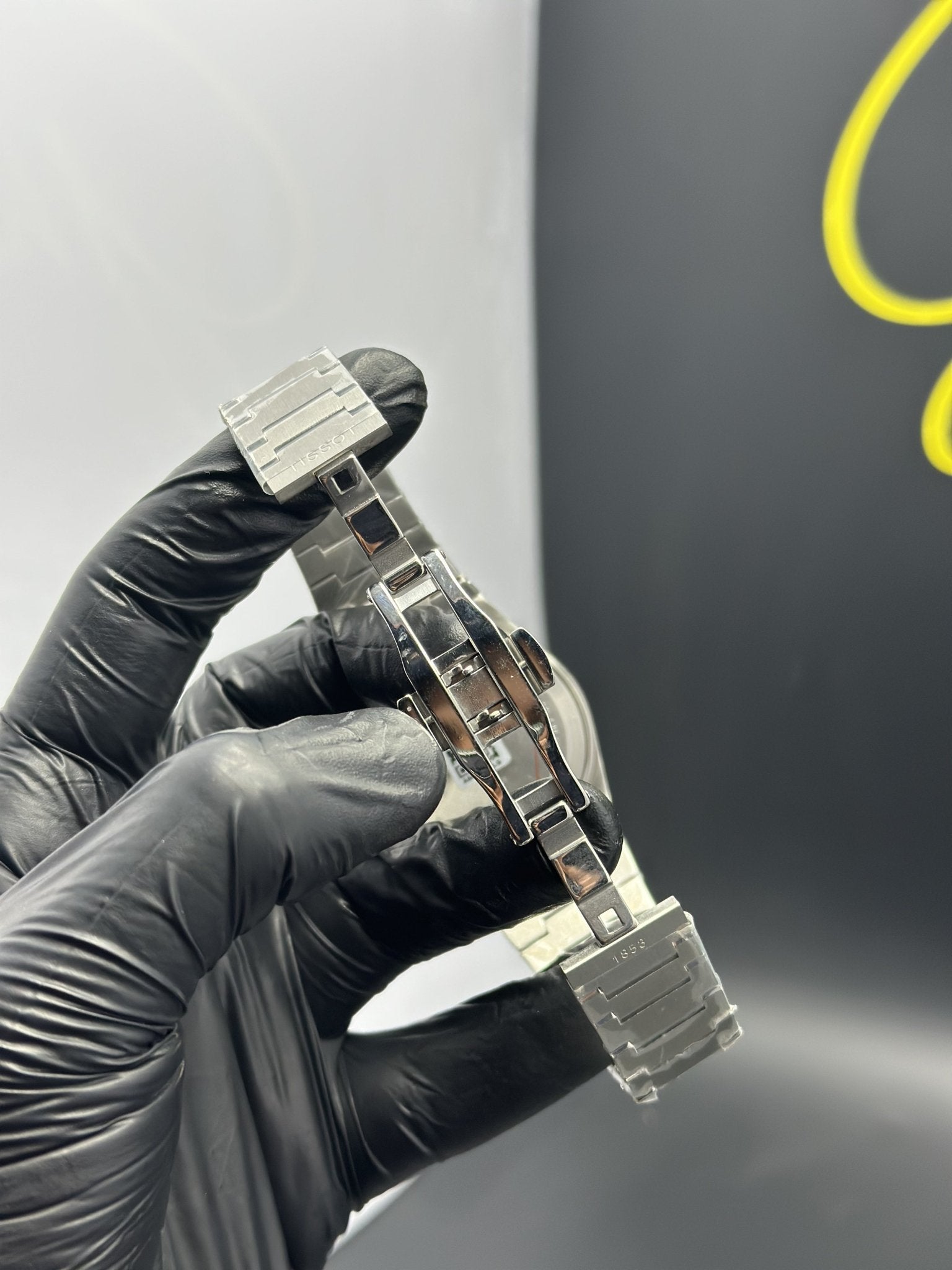 Tissot Bracelet Quartz 40mm Stainless Steel Silver Bracelet Blue Dial – men’s watch