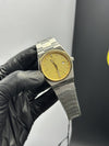 Tissot Bracelet Quartz 40mm Stainless Steel Silver Bracelet Gold Textured Dial – men’s watch
