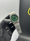 Tissot Bracelet Quartz 40mm Stainless Steel Silver Bracelet Green Textured Dial – men’s watch
