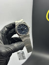 Tissot Bracelet Quartz 40mm Stainless Steel Silver Bracelet Navy Blue Textured Dial – men’s watch