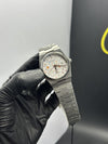 Tissot Bracelet Quartz 40mm Stainless Steel Silver Bracelet White Paint Dial – men’s watch