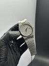 Tissot Bracelet Quartz 40mm Stainless Steel Silver Bracelet White Textured Dial – men’s watch